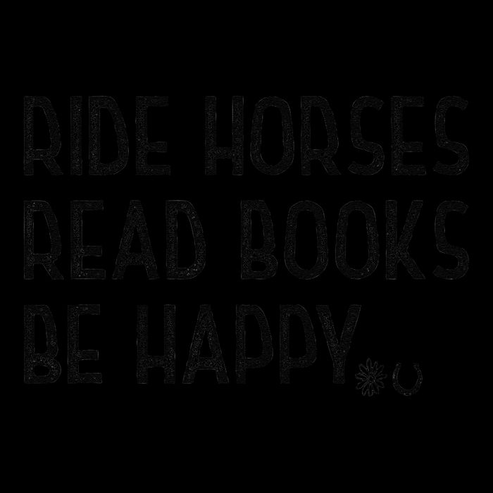 Ride Horses Read Books Be Happy Wool Snapback Cap