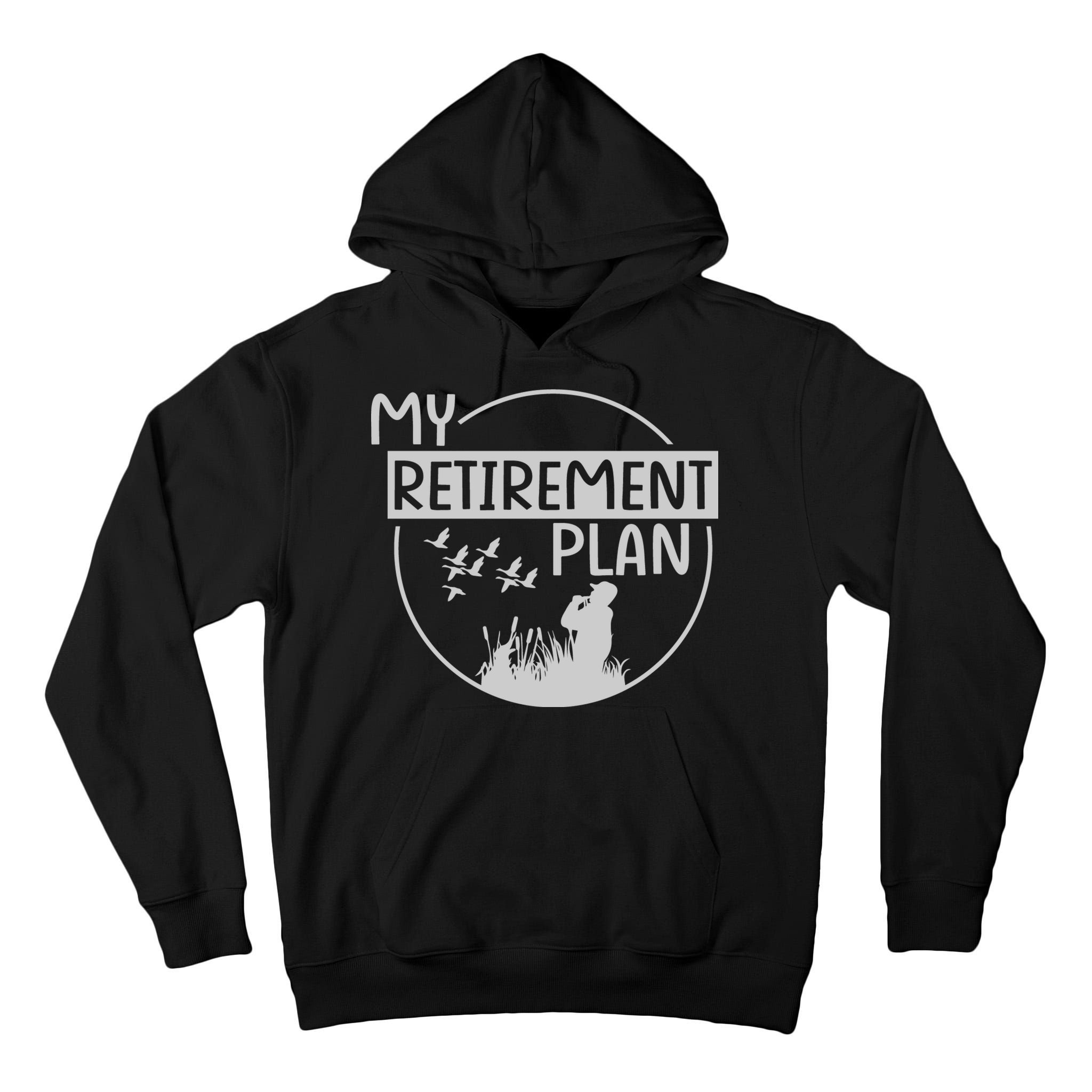 Retired Hunting Retirement Plan Gift Tall Hoodie