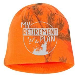 Retired Hunting Retirement Plan Gift Kati - Camo Knit Beanie