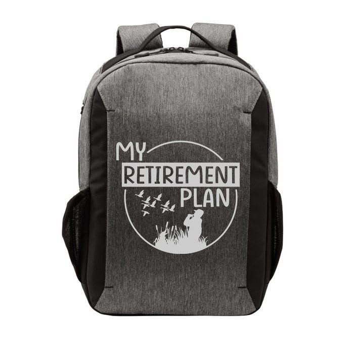 Retired Hunting Retirement Plan Gift Vector Backpack