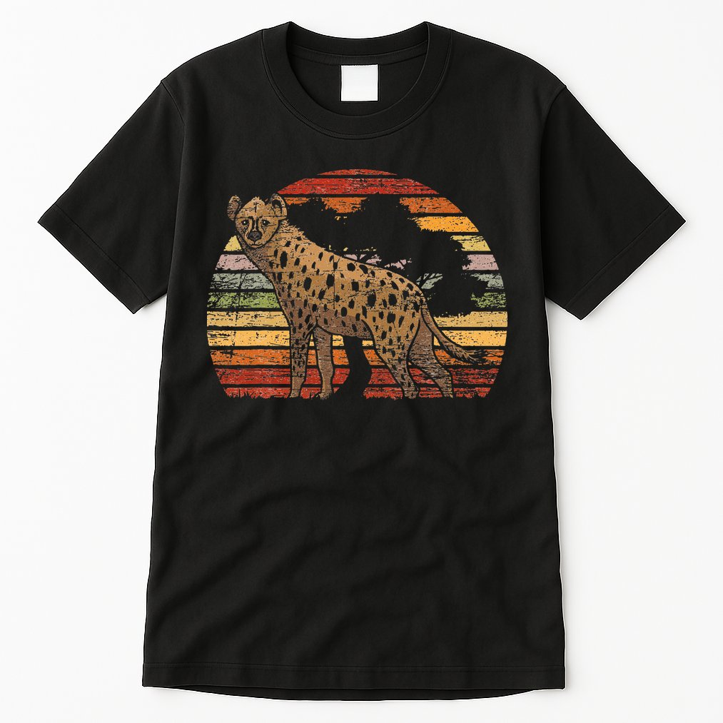 Retro Hyena Tall T-Shirt
