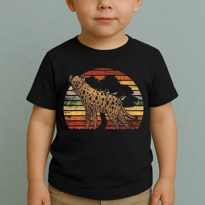 Retro Hyena Toddler T-Shirt