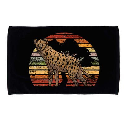 Retro Hyena Microfiber Hand Towel