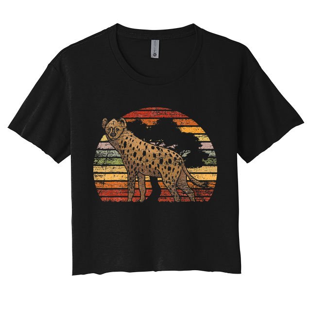 Retro Hyena Crop Top