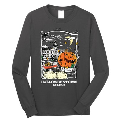 Retro Halloween Long Sleeve Shirt