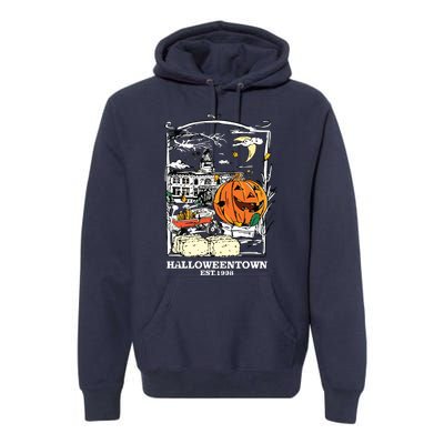 Retro Halloween Premium Hoodie