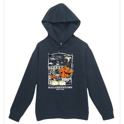 Retro Halloween Urban Pullover Hoodie