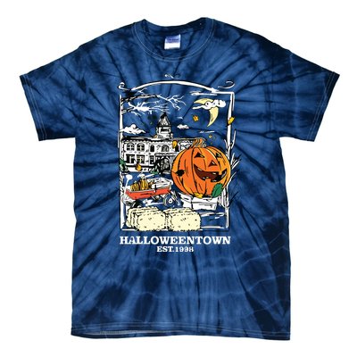 Retro Halloween Tie-Dye T-Shirt