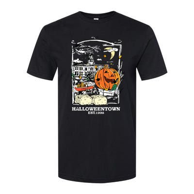 Retro Halloween Softstyle CVC T-Shirt