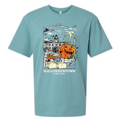 Retro Halloween Sueded Cloud Jersey T-Shirt