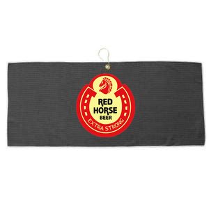 Red Horse Large Microfiber Waffle Golf Towel