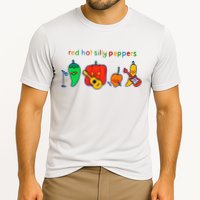 Red Hot Silly Peppers Funny Cooling Performance Crew T-Shirt