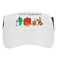 Red Hot Silly Peppers Funny Adult Drive Performance Visor