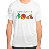 Red Hot Silly Peppers Funny Adult ChromaSoft Performance T-Shirt