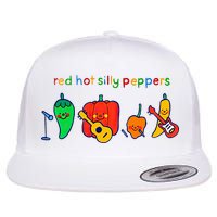Red Hot Silly Peppers Funny Flatbill Hat