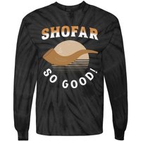 Rosh Hashanah Shofar Jewish New Year Holiday Tie-Dye Long Sleeve Shirt