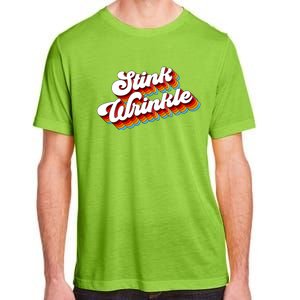 Retro Humor Stink Wrinkle Adult ChromaSoft Performance T-Shirt