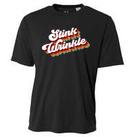 Retro Humor Stink Wrinkle Cooling Performance Crew T-Shirt