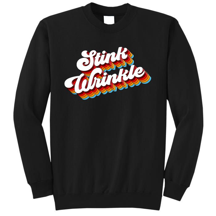 Retro Humor Stink Wrinkle Sweatshirt