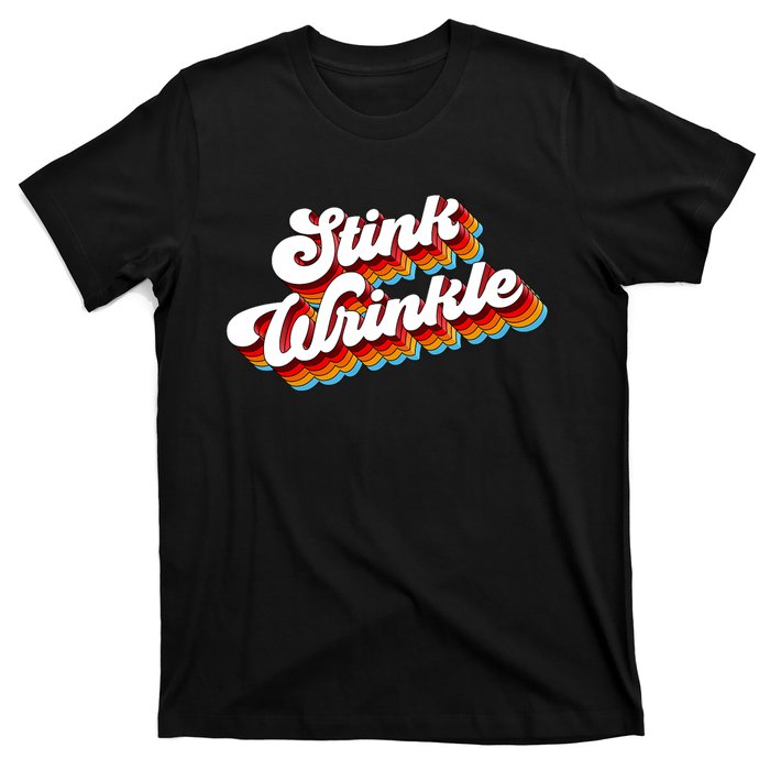 Retro Humor Stink Wrinkle T-Shirt