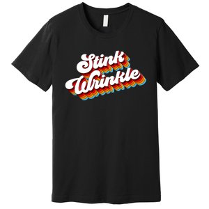 Retro Humor Stink Wrinkle Premium T-Shirt