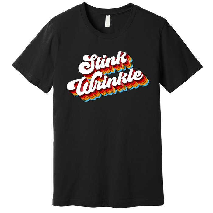 Retro Humor Stink Wrinkle Premium T-Shirt