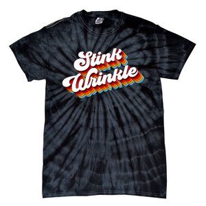 Retro Humor Stink Wrinkle Tie-Dye T-Shirt