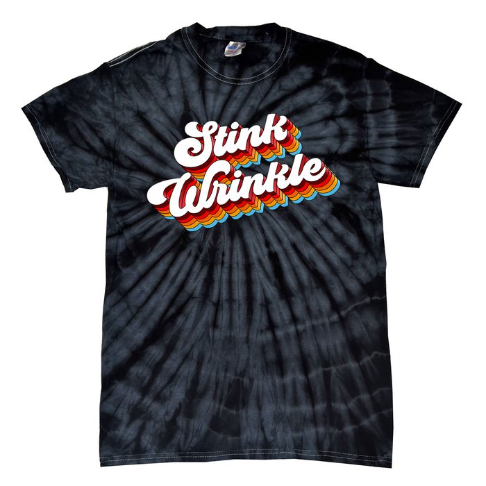 Retro Humor Stink Wrinkle Tie-Dye T-Shirt