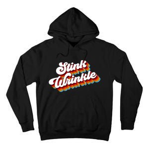 Retro Humor Stink Wrinkle Tall Hoodie