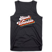 Retro Humor Stink Wrinkle Tank Top