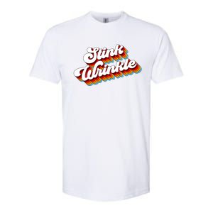 Retro Humor Stink Wrinkle Softstyle CVC T-Shirt