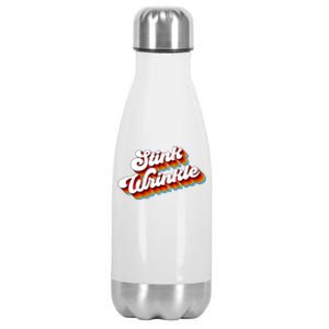 Retro Humor Stink Wrinkle Stainless Steel Insulated Water Bottle