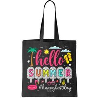 Retro Hello Summer Happy Last Day Of School Teacher Student Bag