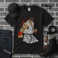 Retro Hadouken Shoryuken Brave Karate Fighter Typogram Tall T-Shirt