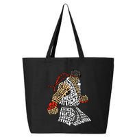 Retro Hadouken Shoryuken Brave Karate Fighter Typogram 25L Jumbo Tote