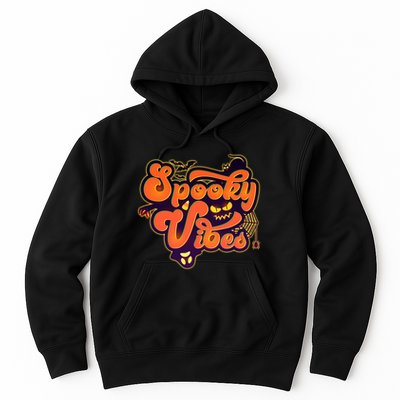 Retro Halloween Spooky Vibes Hoodie