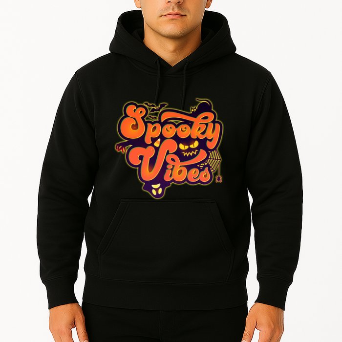 Retro Halloween Spooky Vibes Hoodie