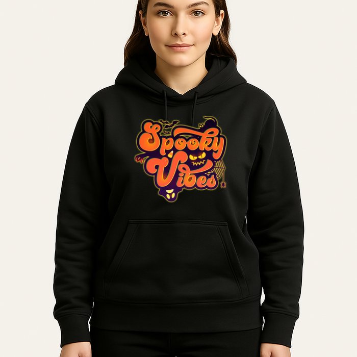 Retro Halloween Spooky Vibes Hoodie