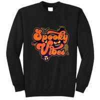 Retro Halloween Spooky Vibes Tall Sweatshirt