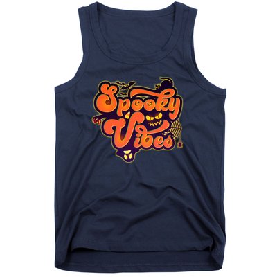 Retro Halloween Spooky Vibes Tank Top