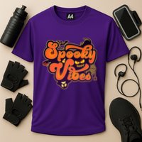 Retro Halloween Spooky Vibes Performance Shirt
