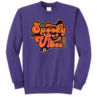 Retro Halloween Spooky Vibes Sweatshirt