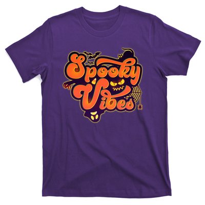 Retro Halloween Spooky Vibes T-Shirt