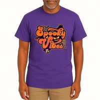 Retro Halloween Spooky Vibes Tall T-Shirt
