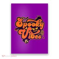 Retro Halloween Spooky Vibes Poster