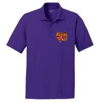 Retro Halloween Spooky Vibes PosiCharge RacerMesh Polo