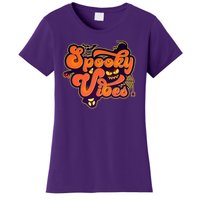 Retro Halloween Spooky Vibes Women's T-Shirt