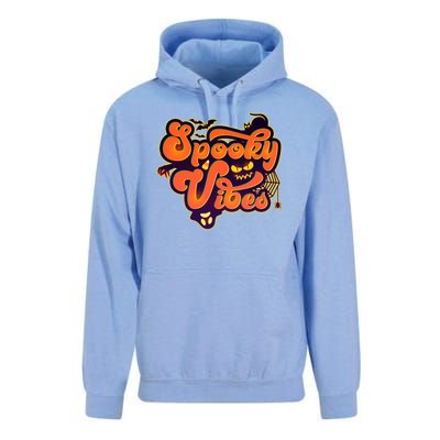 Retro Halloween Spooky Vibes Unisex Surf Hoodie