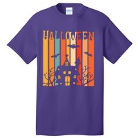 Retro Halloween Scary House Tall T-Shirt