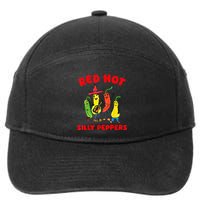 Red Hot Silly Peppers 7-Panel Snapback Hat